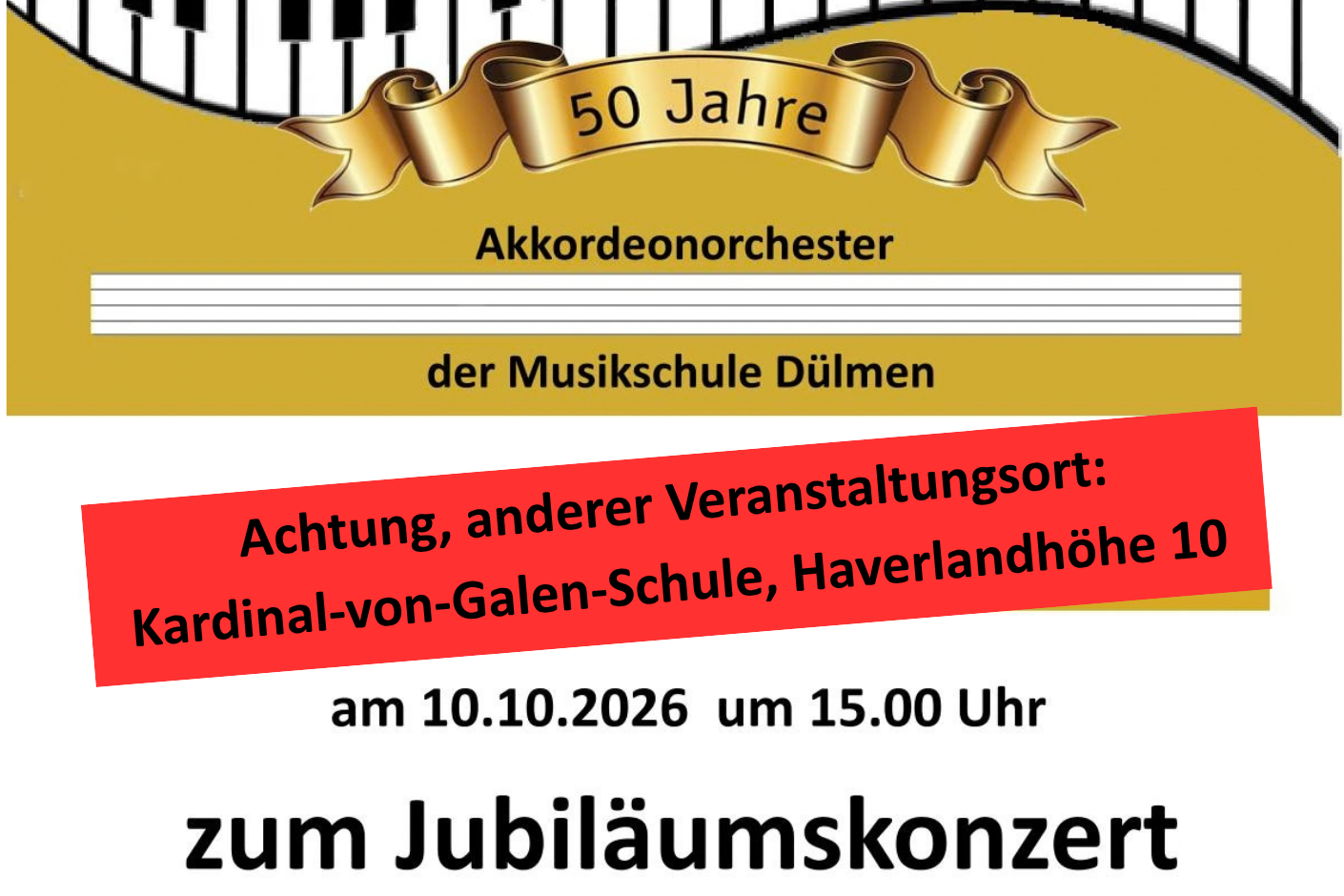 Jubiläumskonzert Akkordeonensemble