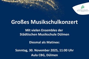 Großes Musikschulkonzert